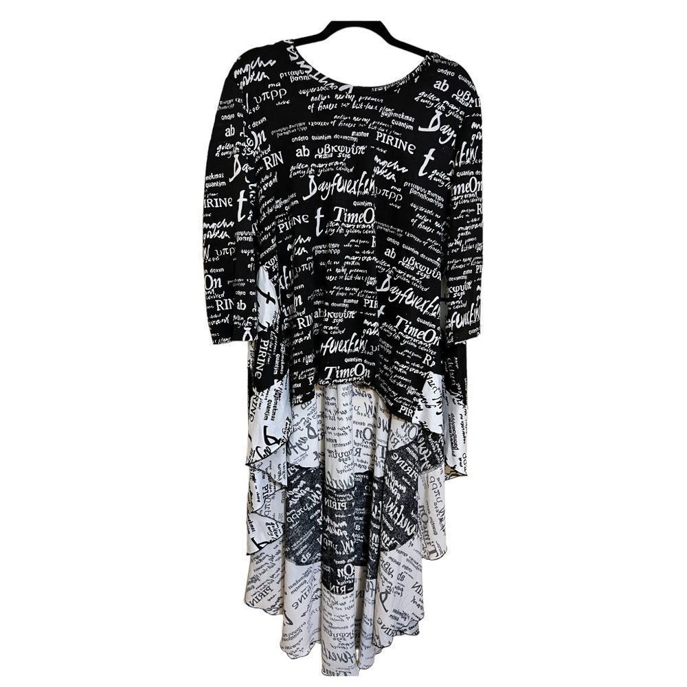 Long Sleeve Asymmetrical Low Tail Shirt Dress